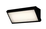 Zewnętrzne lampa ścienne Rapla, outdoor surface mounted wall lamp, with shade: 1000lm, without shade: 1820lm, 12W, 4000K, 27x12,5cm, L11cm, IP54, Class G, naturalna biel