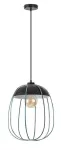 Lampa wisząca Svens,ind.pend. E27 1xMAX60W, blue