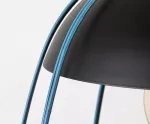 Lampa wisząca Svens,ind.pend. E27 1xMAX60W, blue