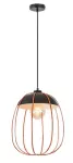 Lampa wisząca Svens,ind.pend. E27 1xMAX60W, orange