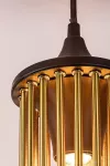 Lampa wisząca Roxas,ind.pend. E27 1xMAX40W, H140cm