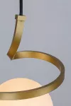 Lampa wisząca Sarabi,ind.pend. E27 1xMAX20W, gold