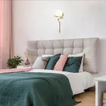 Lampa ścienna Sarabi,ind.wall, E27 1xMAX20W, H44cm