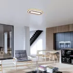 Lampa sufitowa Prue,ind.ceil. LED40W, L40cm, white, ciepła biel + chłodn