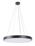 Lampa wisząca Tesia,ind.pend. LED36W, D40cm, black, ciepła biel