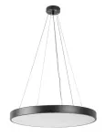 Lampa wisząca Tesia,ind.pend. LED36W, D40cm, black, ciepła biel