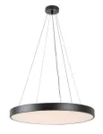 Lampa wisząca Tesia,ind.pend. LED36W, D40cm, black, ciepła biel