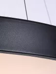 Lampa wisząca Tesia,ind.pend. LED36W, D40cm, black, ciepła biel