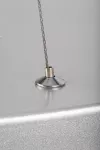 Lampa wisząca Tesia,ind.pend. LED36W, D40cm, silver, naturalna biel