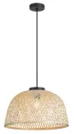 Lampa wisząca Rattan,ind.pend. E27 1xMAX25W, D40,5cm