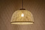 Lampa wisząca Rattan,ind.pend. E27 1xMAX25W, D40,5cm
