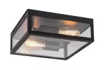 Zewnętrzne lampa sufitowa Zaton, outdoor ceiling lamp, E27 2xMAX 60W, D28cm, H10cm, bulb excluded, IP23