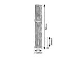 Lampa podłogowa Roxas,ind.floor, E27 2xMAX40W, H71cm