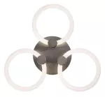 Lampa sufitowa Sotiris,ind.ceil. LED21W, LD41cm, sat.ch