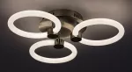 Lampa sufitowa Sotiris,ind.ceil. LED21W, LD41cm, sat.ch