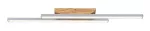 Lampa sufitowa Tamur,ind.ceil. LED21W, L80cm,wood/white, naturalna biel