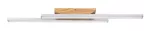 Lampa sufitowa Tamur,ind.ceil. LED21W, L80cm,wood/white, naturalna biel