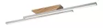 Lampa sufitowa Tamur,ind.ceil. LED21W, L80cm,wood/white, naturalna biel