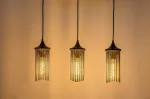 Lampa wisząca Roxas,ind.pend. E27 3xMAX40W, L58cm