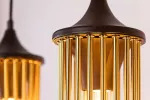 Lampa wisząca Roxas,ind.pend. E27 3xMAX40W, L58cm