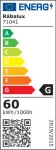 Lampa wisząca Tesia,ind.pend. LED60W, D60cm, black