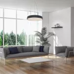 Lampa wisząca Tesia,ind.pend. LED60W, D60cm, black