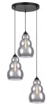 Lampa wisząca Salvatore,ind.pend. E27 3xMAX40W, L35cm