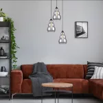 Lampa wisząca Salvatore,ind.pend. E27 3xMAX40W, L35cm