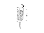 8949 Lampa solarna Mora DC 1,2V LED /0,16W 3000K 2,4 lm IP23