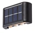 Certovo, outdoor solar wall lamp, LED4W, with shade: 360lm, without shade: 600lm, H10cm, D18,5cm, L22cm, motion sensor, IP53