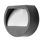 Certovo, outdoor solar wall lamp, LED4W, with shade: 360lm, without shade: 600lm, H10cm, D18,5cm, L22cm, motion sensor, IP48