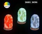 3696 Lampa dekoracyjna Wasabi RGB saltlamp LED 1W moon