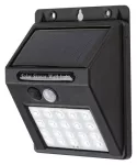 7880 Lampa solarna Ostrava, LED1,3W, czarna, czujnik