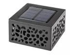 Medulin, outdoor solar lamp, 0,5W, with shade: 8lm, without shade: 10lm, 3000K, 8,5x5cm, battery: 1xAA 1.2V 600mAh, 12pcs/display, 2display/carton IP44