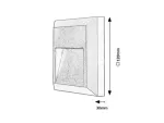 77105 Trento lampa ogrodowa ścienna LED 4W IP65 -20°C;40°C