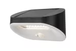 Certovo, outdoor solar wall lamp, LED4W, with shade: 360lm, without shade: 600lm, H10cm, D18,5cm, L22cm, motion sensor, IP50
