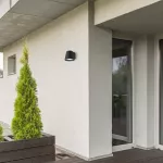 7959 Lampa zewnętrzna ścienna Mandal GU10 1x MAX35W czarny matowy
