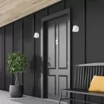 7960 Lampa zewnętrzna ścienna Mandal GU10 1x MAX35W biały matowy