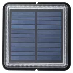 8104 Oprawa solarna Bilbao LED 1,5W 4000K czarny DC 3.2V