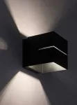 7017 Kinkiet Kaunas G9 1xMAX 10W matt black IP20 cube shape