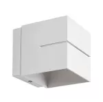 7018 Kinkiet Kaunas G9 1xMAX 10W matt white IP20 cube shape