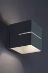 7018 Kinkiet Kaunas G9 1xMAX 10W matt white IP20 cube shape