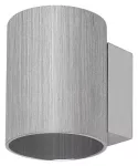 7022 Kinkiet Kaunas G9 1xMAX 10W brushed aluminium IP20 Tube shape