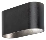 7023 Kinkiet Kaunas G9 1xMAX 10W matt black IP20 Oval shape