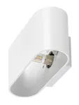 7024 Kinkiet Kaunas G9 1xMAX 10W matt white IP20 Oval shape
