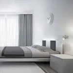5379 Kinkiet Basil E14/ 1x max.10W chrom satyna / srebrny dąb 230V, 50Hz