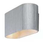 7025 Kinkiet Kaunas G9 1xMAX 10W brushed aluminium IP20 Oval shape