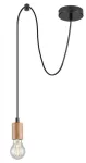 Dollien,ind.pend. E27 1xMAX60W, H210cm