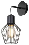 3538 Kinkiet Belano E27 1x MAX 40W czarny