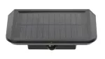 Certovo, outdoor solar wall lamp, LED4W, with shade: 360lm, without shade: 600lm, H10cm, D18,5cm, L22cm, motion sensor, IP49